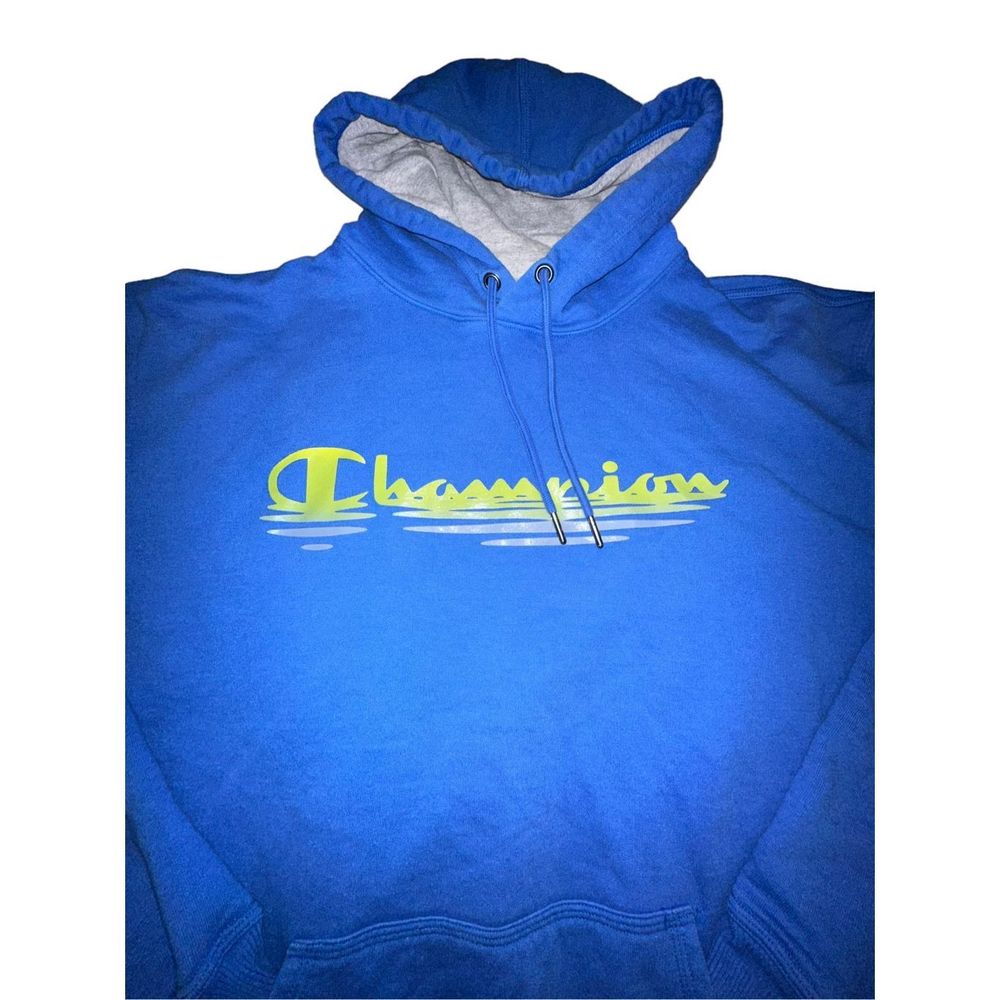 Gently Used Mens Champion Hoodie Sweatshirt XL - Picture 2 of 9